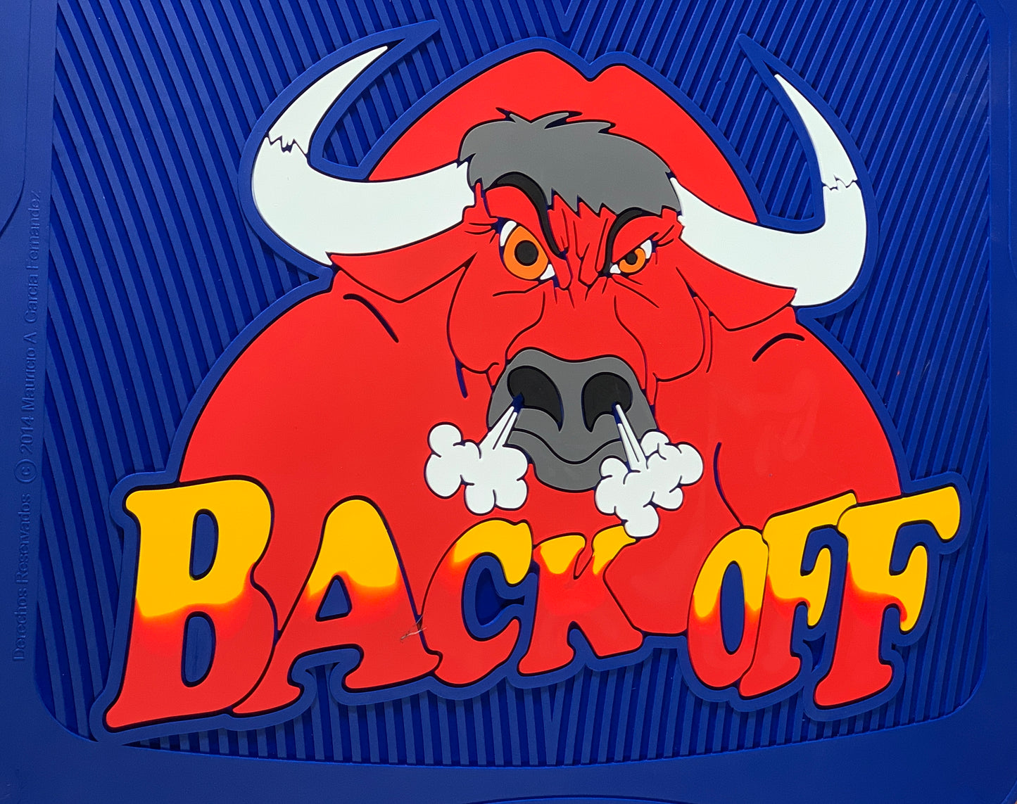 Back Off Bull Mud Flaps 24x30" (2 pcs)