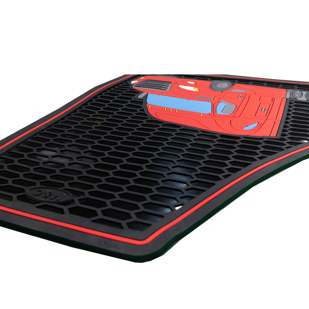 Freightliner Cascadia 2nd Generation Rubber Floor Mats (2 PCS)