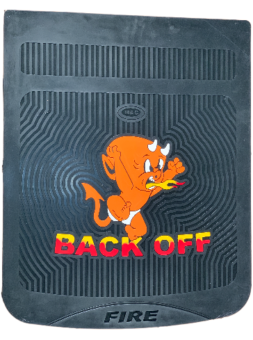 Back Off Devil Mud Flaps 24x30" (2 pcs)