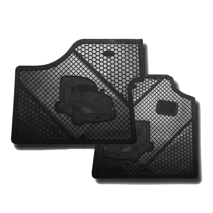 Peterbilt 567/579 2013-2019 Rubber Floor Mats (2 PCS)