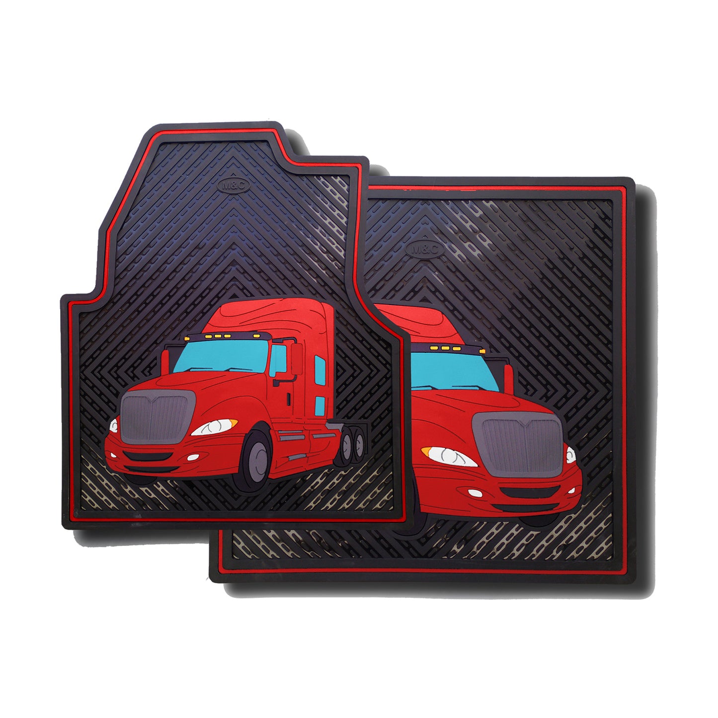 International Prostar Lonestar Rubber Floor Mats (2 PCS)