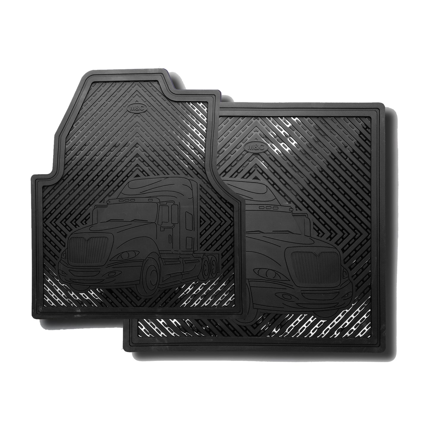 International Prostar Lonestar Rubber Floor Mats (2 PCS)