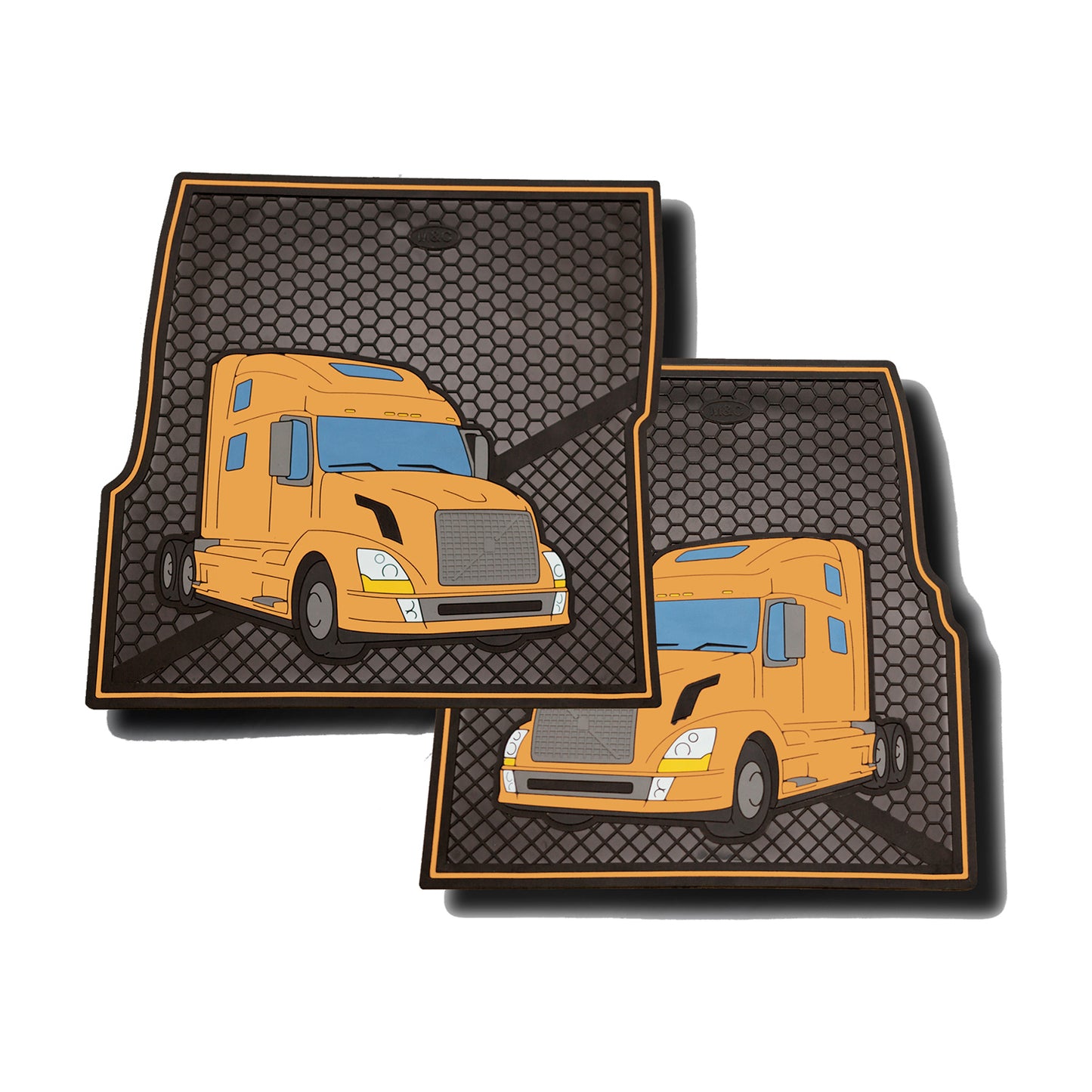 Volvo Rubber Floor Mats (2 PCS)