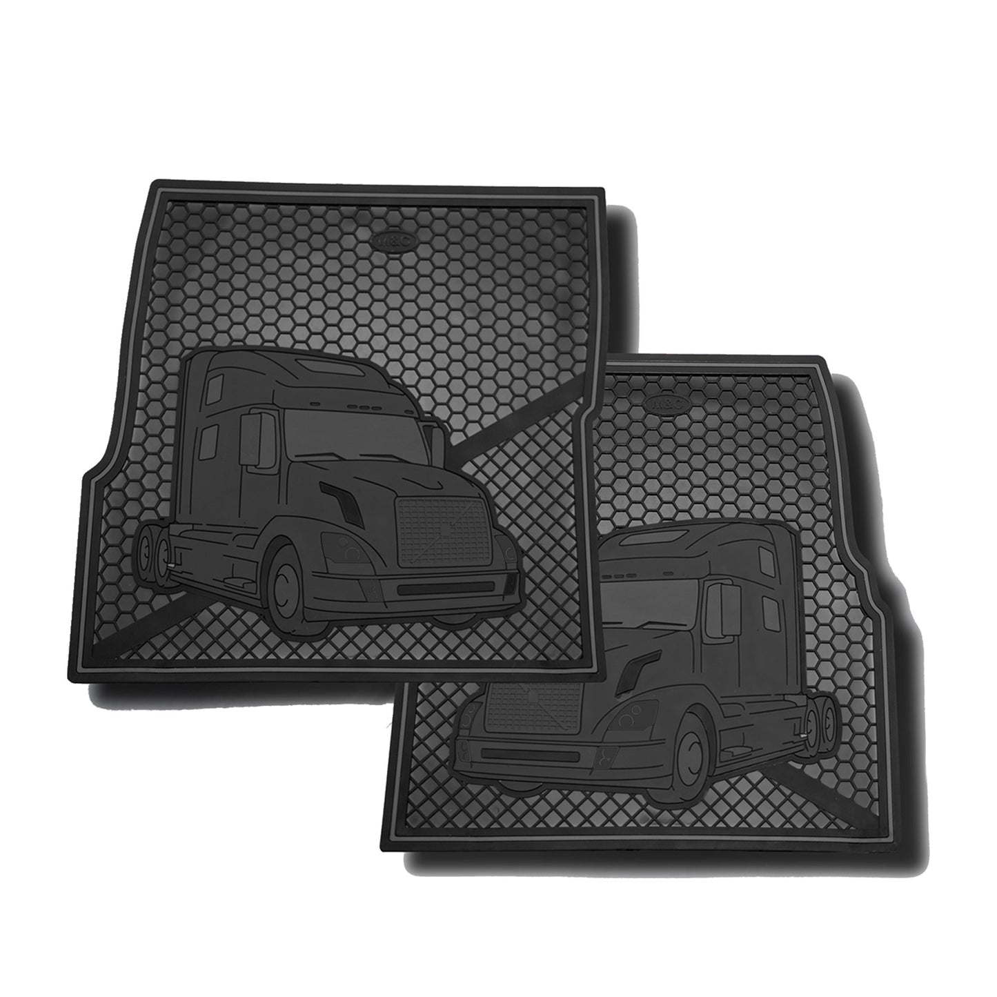 Volvo Rubber Floor Mats (2 PCS)