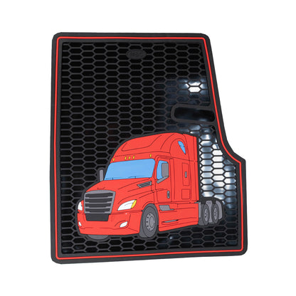 Freightliner Cascadia 2nd Generation Rubber Floor Mats (2 PCS)