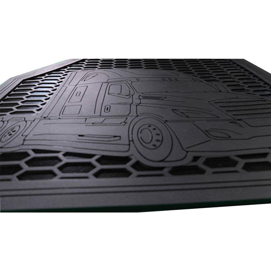 Freightliner Cascadia 2nd Generation Rubber Floor Mats (2 PCS)