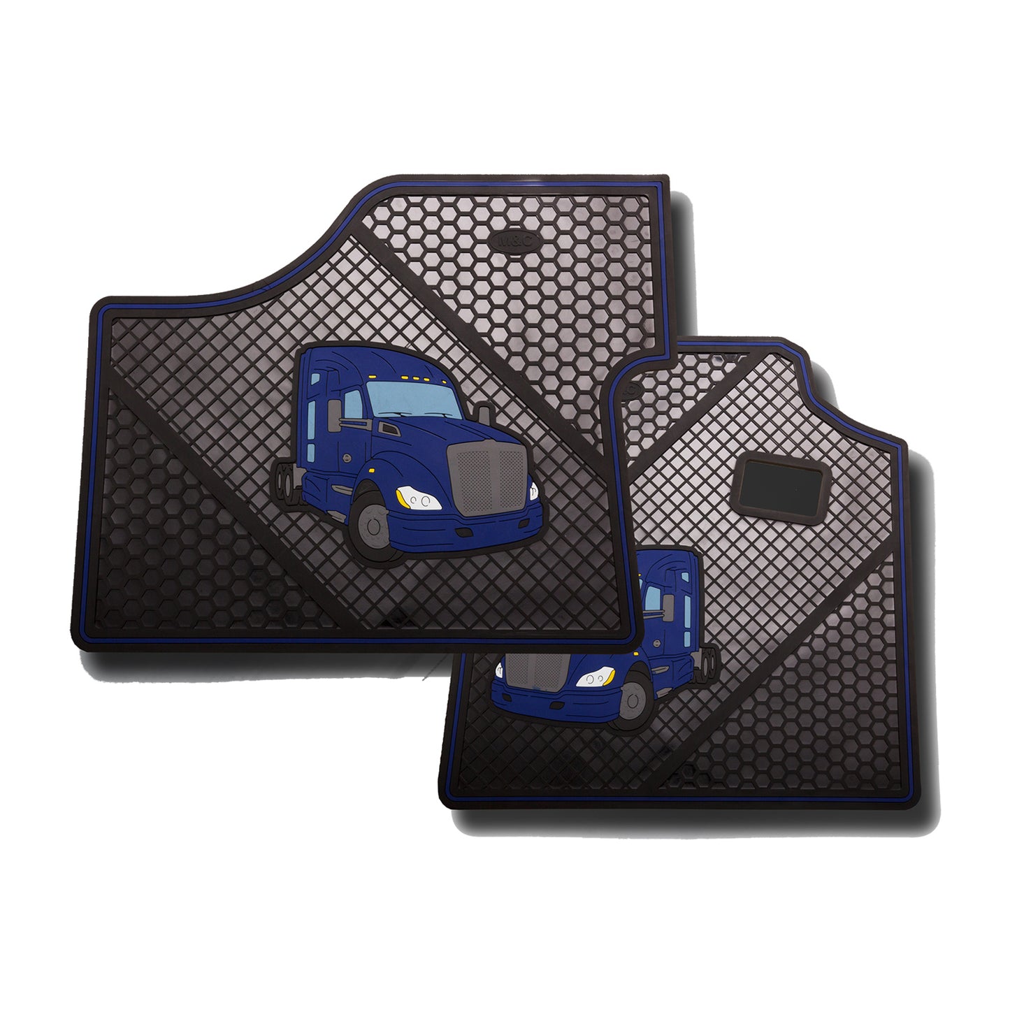 Peterbilt 567/579 2013-2019 Rubber Floor Mats (2 PCS)