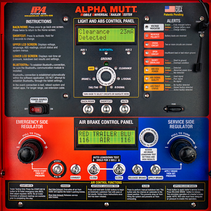 5510A-L4RT8 Alpha MUTT® (2nd Gen) w/ ABS Lithium Battery and Rugged Tablet, Bench-Top Model