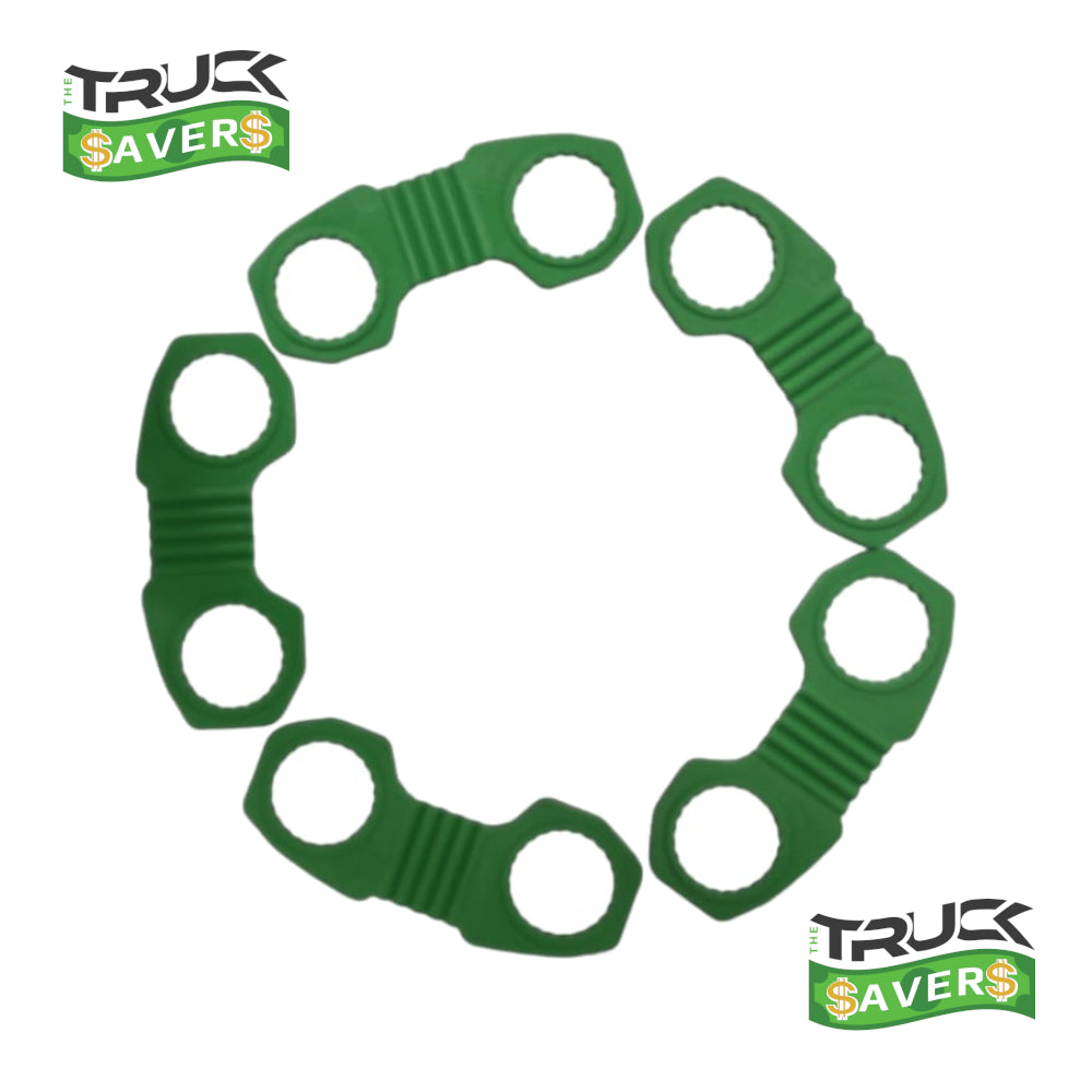 The Truck Savers Zafety Lug Lock® - Whole Wheel Set (5 pcs).