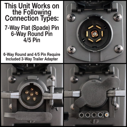 9101 Light Ranger Mutt® (7-Way Spade Pin)