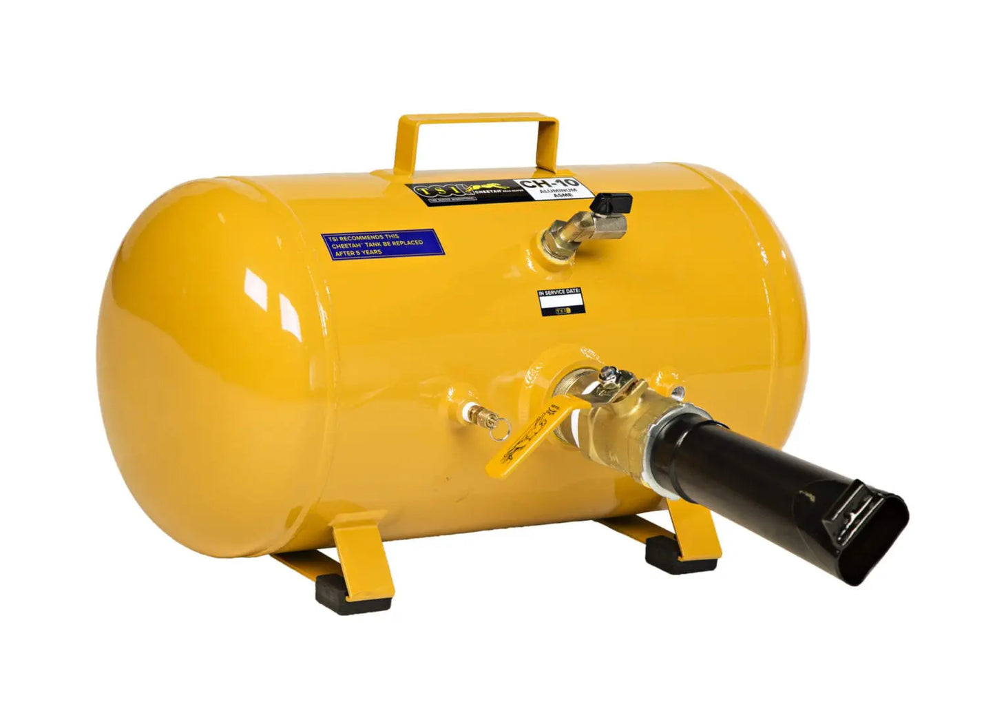 CH-10 Cheetah® Bead Seater – 10 Gallon ASME Tank (Steel)