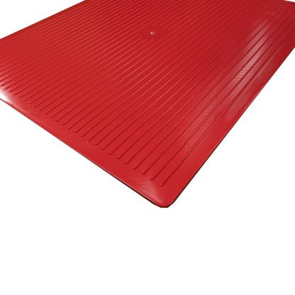 Red Poly Rigid Mud Flap 24x30 inches, SKU PY101331, product view 2