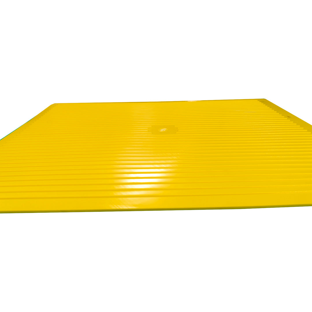 Yellow Poly Rigid Mud Flap 24x30 inches, SKU PY101531, product view 2