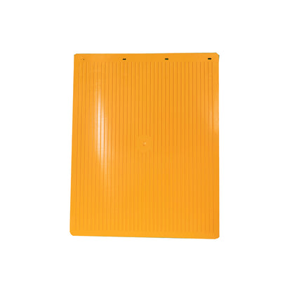 Orange Poly Rigid Mud Flap 24x30 inches, SKU PY101631, product view 1