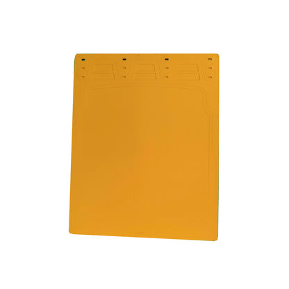 Orange Poly Rigid Mud Flap 24x30 inches, SKU PY101631, product view 4