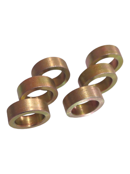 (1 Pair) Mud flaps FREE  + Kit VibraSavers Centering Brake Drums and Slevee Centering - Whole Truck (12 pcs)