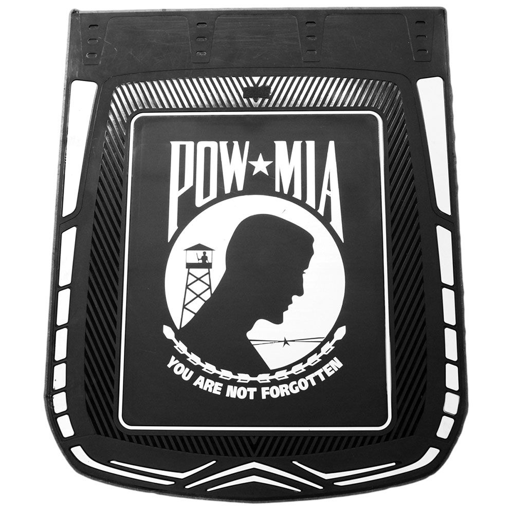 Pow Mia Mud Flaps 24x30" (2 pcs)