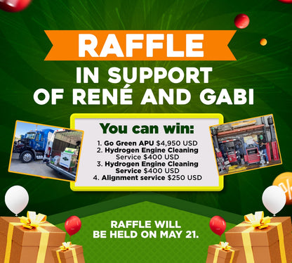 Raffle in support of René and Gabi