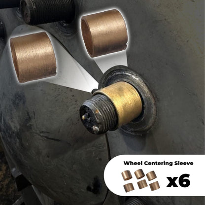 Kit VibraSavers Centering Brake Drums and Slevee Centering - Whole Truck (12 pcs)