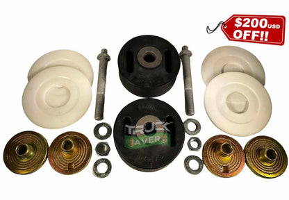 Heavy Duty Tri-Functional Bushing Kit Whole Traila (2-AXLES)