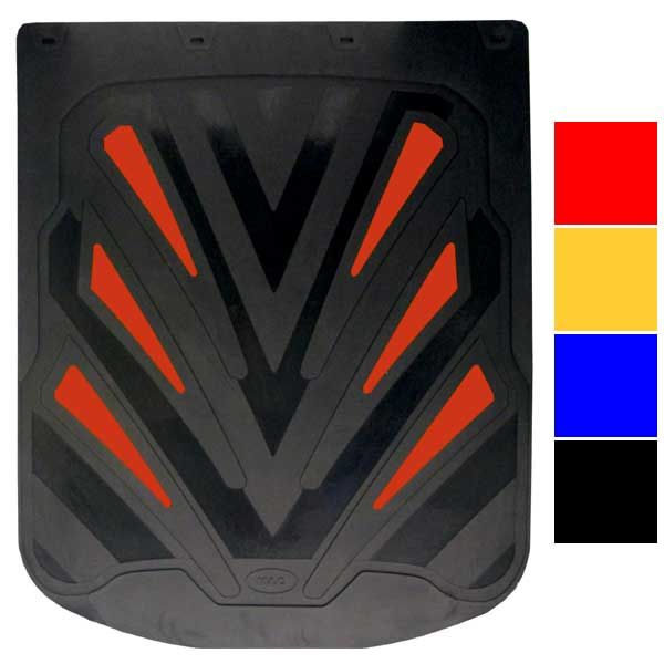 Geometric V Mud Flaps (2 pcs)