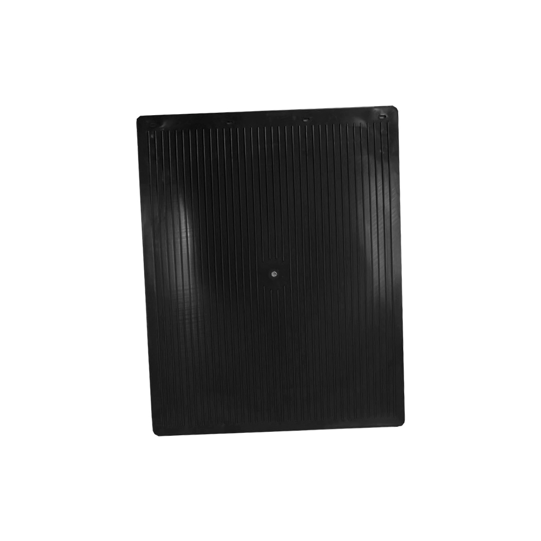 Black Poly Rigid Mud Flap 24x30 inches, SKU PY101131, product view 1