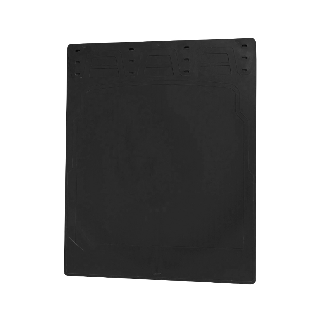 Black Poly Rigid Mud Flap 24x30 inches, SKU PY101131, product view 3