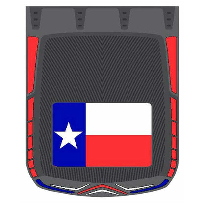 Loderas con Bandera de Texas de 24 x 30" (2 UDS)